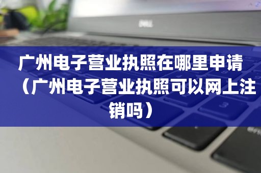 广州电子营业执照在哪里申请（广州电子营业执照可以网上注销吗）